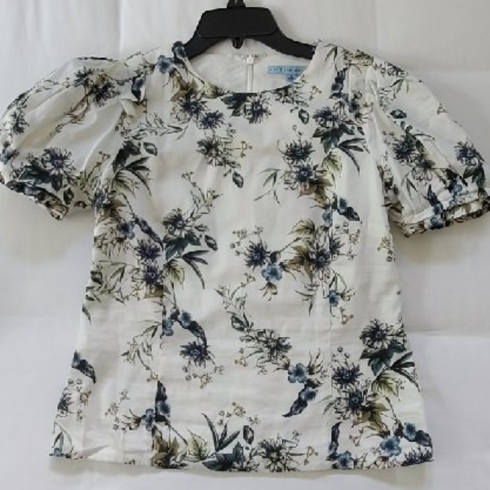 Antonio Melani ladies FLORAL Blouse size 4